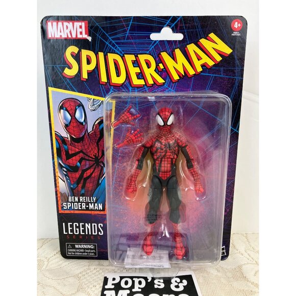 Marvel Spider-Man Legends Ben Reilly Action Figure New With Box Defects - Picture 1 of 13